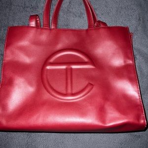Burgundy Medium Telfar Bag